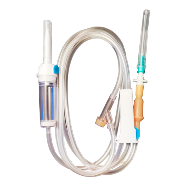 Система инфузионная для внутривенных вливаний однократного применения стерильный ПР 23-05 с пластик