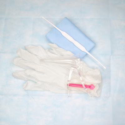 Набор гинекологический смотровой  "Ева" (зеркало №1, ложка Фолькмана)